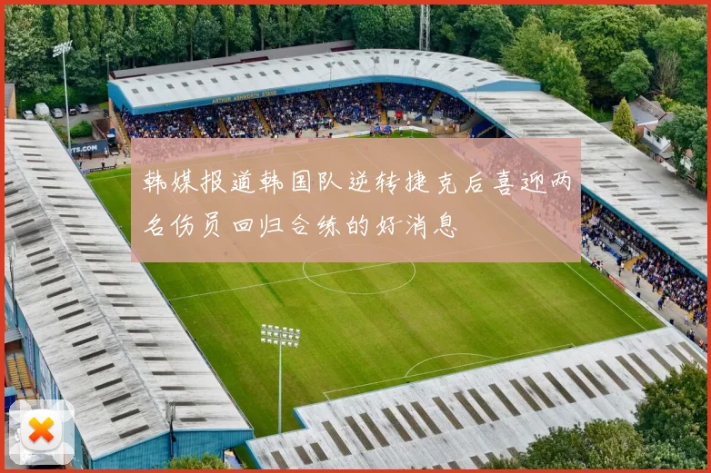 韩媒报道韩国队逆转捷克后喜迎两名伤员回归合练的好消息